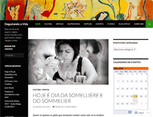 Tablet Screenshot of degustandoavida.com